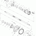 SCRAMBLER 400 2X4 - A01BA38CA Задний привод
