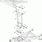 BIG BOSS 6X6 INT'L - A01CL50DA Rear strut stabilizer