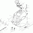BIG BOSS 6X6 INT'L - A01CL50DA Топливный бак