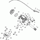 SCRAMBLER 90 - A01EA09CA Задний тормоз