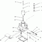SCRAMBLER 400 2X4 - A01BA38CA Карбюратор