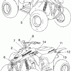SCRAMBLER 90 - A01EA09CA Наклейки