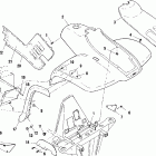 SPORTSMAN 400 - A01CH42AC Переднее крыло
