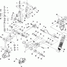 SPORTSMAN 400 - A01CH42AC Задняя подвеска