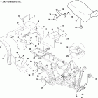 WORKER 500 - A01CH50EB Заднее крыло и сиденье