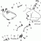 SCRAMBLER 50 - A01EA05CA Oil tank  /  fuel tank