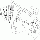 SPORTSMAN 400 - A01CH42AC Frame mounting