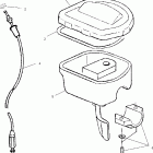 SCRAMBLER 400 2X4 - A01BA38CA Трост дроселя