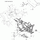 XPEDITION 425 - A01CK42CA Заднее крыло и сиденье