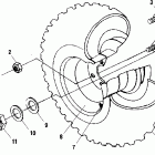 XPEDITION 425 - A01CK42CA Колесо заднее