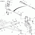 SCRAMBLER 500 2X4 - A01BA50AA Рулевые тяги