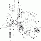 WORKER 500 - A01CH50EB Передняя стойка