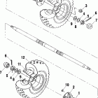 SCRAMBLER 500 - A00BG50AA Заднее колесо