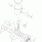 TRAIL BLAZER - A00BA25CA Коленвал и поршни