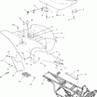 SCRAMBLER 2X4 - A00BA38CA Заднее крыло