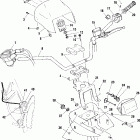 XPLORER 400 - A00CG38CA Руль и фара