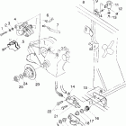 SPORTSMAN 335 - A00CH33AA Rear brake / foot pedal