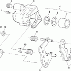 SPORTSMAN 335 - A00CH33AD Передний тормоз