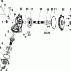 MAGNUM 500 - A00CD50AA Передний редуктор