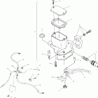 SCRAMBLER 2X4 - A00BA38CA Трост дроселя