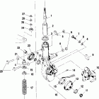 SPORTSMAN 335 - A00CH33AD Передняя стойка