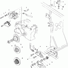SPORTSMAN 500 - A00CH50AA/AB/AE/AH/AK/AL/EB Rear brake / foot pedal