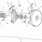 SCRAMBLER 2X4 - A00BA38CA Муфта сцепления