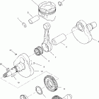 DIESEL -A00CH46CA Коленвал и поршни