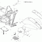 SCRAMBLER 500 - A00BG50AA Переднее крыло