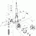 MAGNUM 325 4X4 - A00CD32CA Передняя стойка