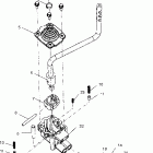 SPORTSMAN 335 - A00CH33AD Селектор переключения передач