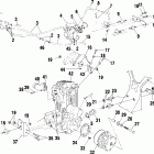 SPORTSMAN 335 - A00CH33AD Крепление двигателя