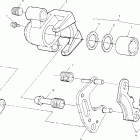 XPLORER 400 - A00CG38CA Передний тормоз