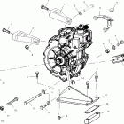 SCRAMBLER 2X4 - A00BA38CA Крепление КПП