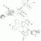 XPLORER - A00AG25CA Задний суппорт тормозной