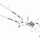 MAGNUM 500 - A00CD50AA Gearcase selector mounting