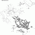 XPEDITION 325 - A00CK32AA/AB Заднее крыло и сиденье