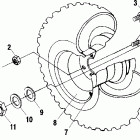 MAGNUM 500 - A00CD50AA Колесо заднее
