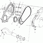 SPORTSMAN 335 - A00CH33AD Кожух сцепления