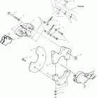 SCRAMBLER 500 - A00BG50AA Задний суппорт тормозной