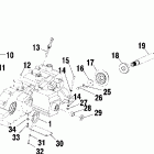 SPORTSMAN 335 - A00CH33AA Gearcase (cases and snorkel)