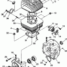TRAIL BLAZER 250 - A99BA25CA Картер и блок цилиндр