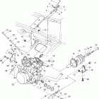 XPLORER 400 - A99CG38CA Крепление двигателя