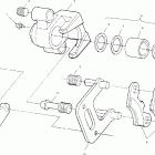 SCRAMBLER 400 - A99BG38CB Передний тормоз
