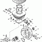 XPLORER 300 - A99CC28CA Картер и блок цилиндр