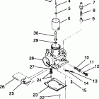 SCRAMBLER 400 - A99BG38CA Карбюратор