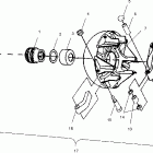SPORTSMAN WORKER 500 - A99CH50EA/EB Муфта сцепления