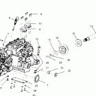 SPORTSMAN WORKER 500 - A99CH50EA/EB Gearcase (cases and snorkel)
