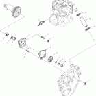 SCRAMBLER 400 - A99BG38CA Водяной насос