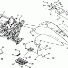 TRAIL BLAZER 250 - A99BA25CA Переднее крыло